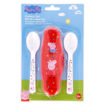 Picture of PEPPA PIG SPOON TRAVEL SET 2PC